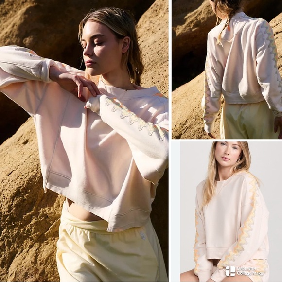 free people movement Tops - Free people movement feeling wavey intercept pullover